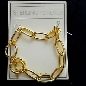 CHUNKY TOGGLE BRACELET 14K gold plated